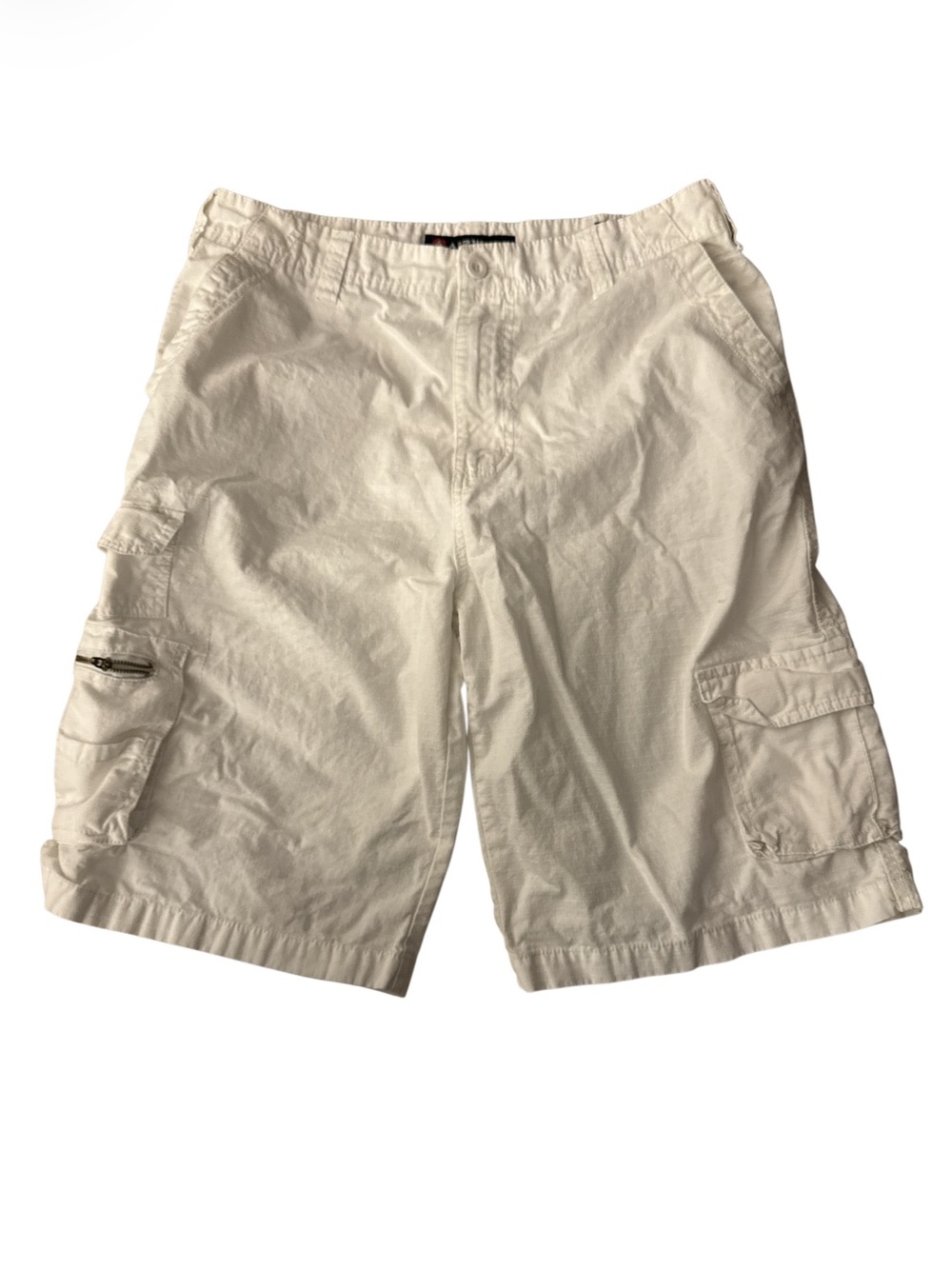 Airwalk Men's White Cargo Shorts - Size 34